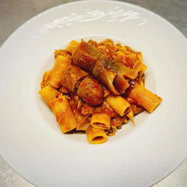 Un piatto della cucina della tenuta